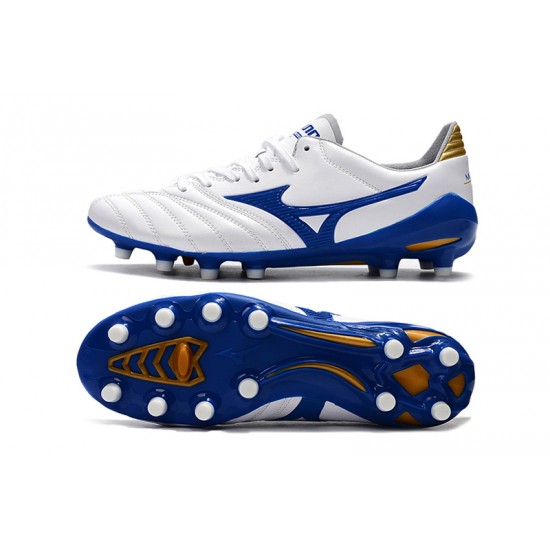 Mizuno Morelia Neo II Made in Japan White Blue 39-45