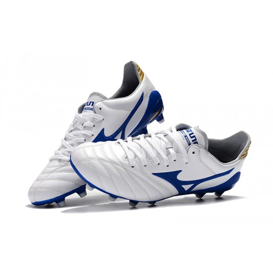 Mizuno Morelia Neo II Made in Japan White Blue 39-45