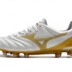 Mizuno Morelia Neo II Made in Japan White Gold 39-45