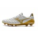 Mizuno Morelia Neo II Made in Japan White Gold 39-45