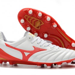 Mizuno Morelia Neo II Made in Japan White Red 39-45