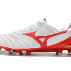 Mizuno Morelia Neo II Made in Japan White Red 39-45