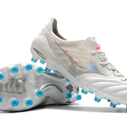 Mizuno Morelia Neo II Made in Japan White Silver 39-45