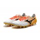 Mizuno Morelia Neo II Made in Japan White Yellow Orange 39-45