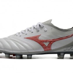 Mizuno Morelia Neo III B Made In Japan FG Grey Red 39-45