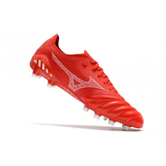 Mizuno Morelia Neo III B Made In Japan FG Red White 39-45