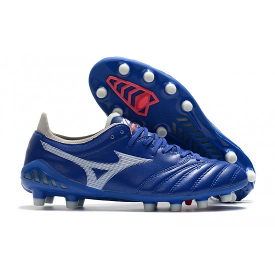 Mizuno Morelia Neo III Pro FG Blue White 39-45