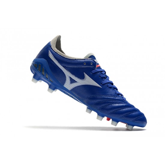 Mizuno Morelia Neo III Pro FG Blue White 39-45