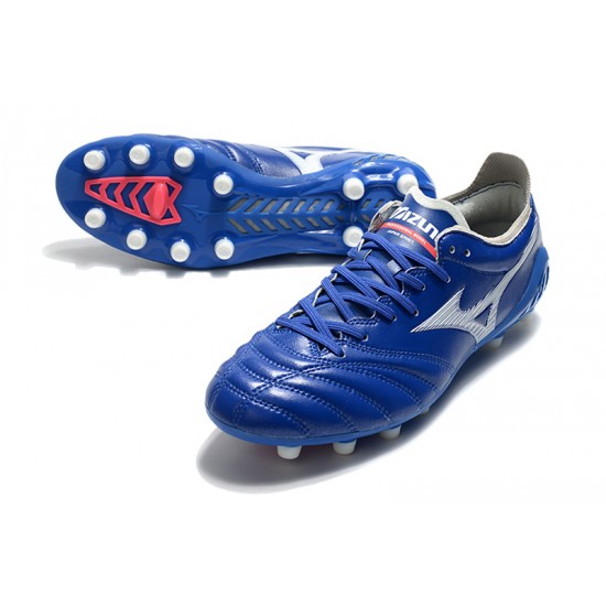 Mizuno Morelia Neo III Pro FG Blue White 39-45