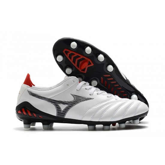 Mizuno Morelia Neo III Pro FG White Black 39-45