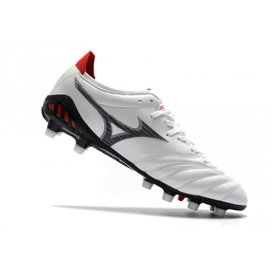 Mizuno Morelia Neo III Pro FG White Black 39-45