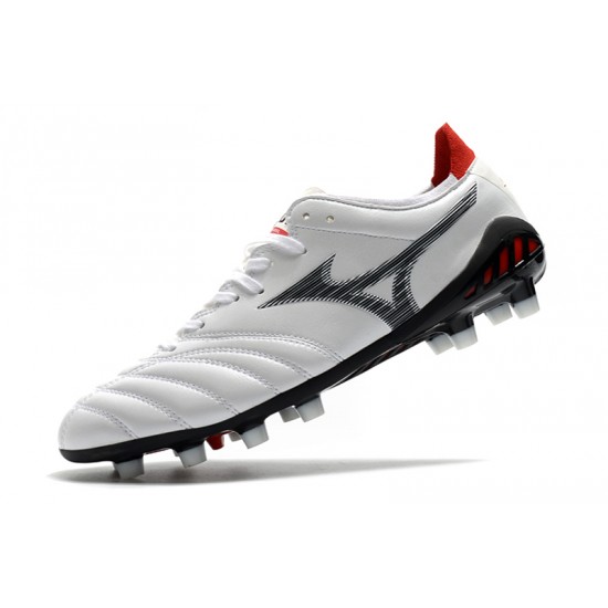 Mizuno Morelia Neo III Pro FG White Black 39-45