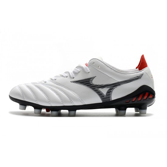 Mizuno Morelia Neo III Pro FG White Black 39-45