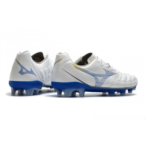 Mizuno Rebula Cup Made In Japan FG White Blue 39-45