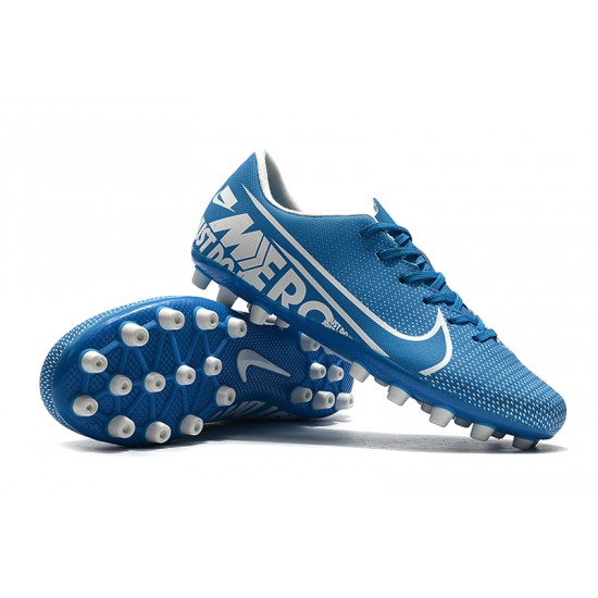 Nike Dream Speed Mercurial Vapor Academy AG Blue Silver 39-45