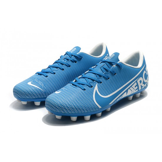 Nike Dream Speed Mercurial Vapor Academy AG Blue Silver 39-45