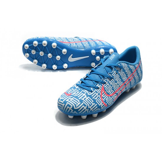 Nike Dream Speed Mercurial Vapor Academy AG Blue Silver Red 39-45