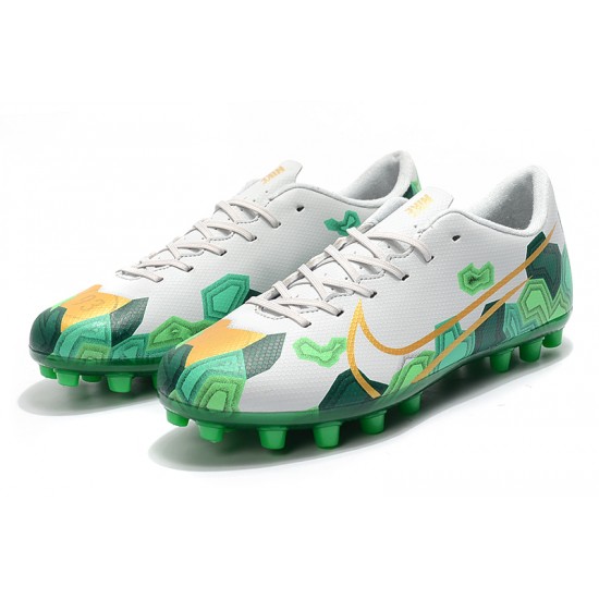 Nike Dream Speed Mercurial Vapor Academy AG White Green 39-45