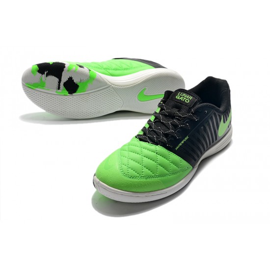 Nike Lunar Gato II IC Black Green 39-45