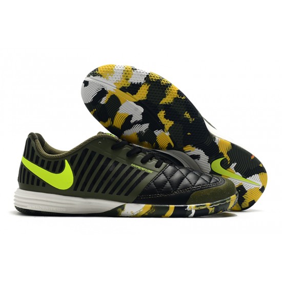 Nike Lunar Gato II IC Black Green Brown 39-45