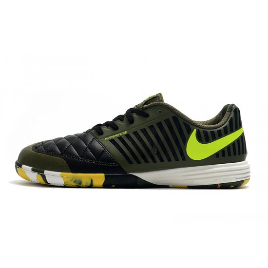 Nike Lunar Gato II IC Black Green Brown 39-45