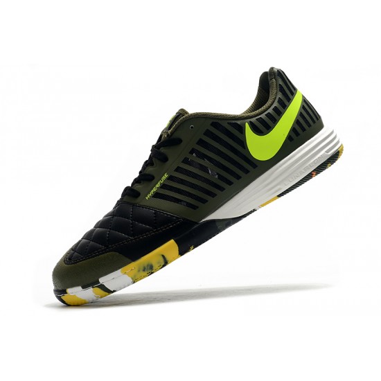 Nike Lunar Gato II IC Black Green Brown 39-45