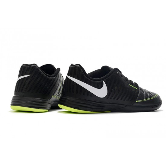 Nike Lunar Gato II IC Black Green Silver 39-45