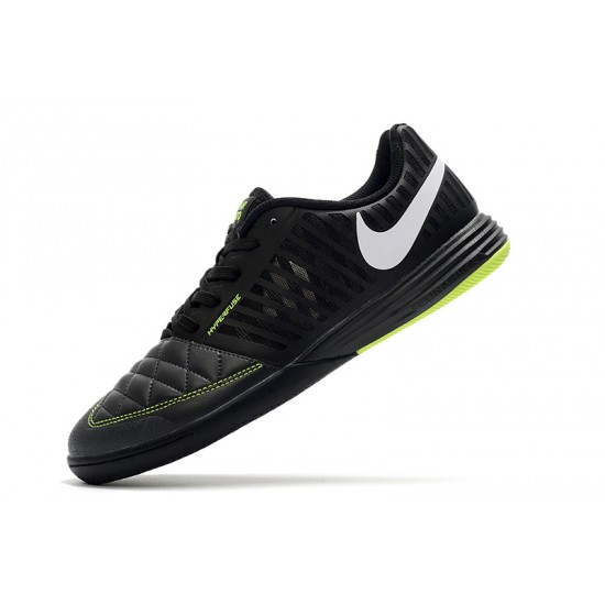 Nike Lunar Gato II IC Black Green Silver 39-45