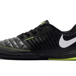 Nike Lunar Gato II IC Black Green Silver 39-45