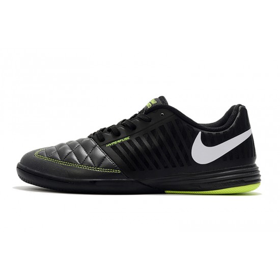 Nike Lunar Gato II IC Black Green Silver 39-45