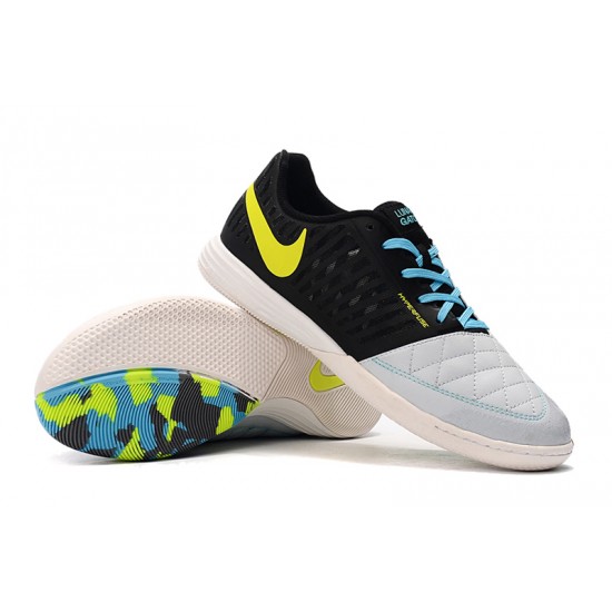 Nike Lunar Gato II IC Blue Black Yellow 39-45