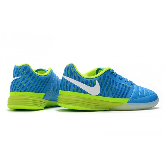 Nike Lunar Gato II IC Blue Green Silver 39-45