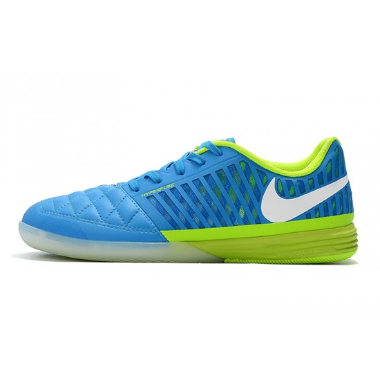 Nike Lunar Gato II IC Blue Green Silver 39-45