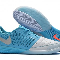 Nike Lunar Gato II IC White Blue Silver 39-45