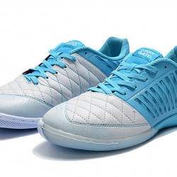 Nike Lunar Gato II IC White Blue Silver 39-45