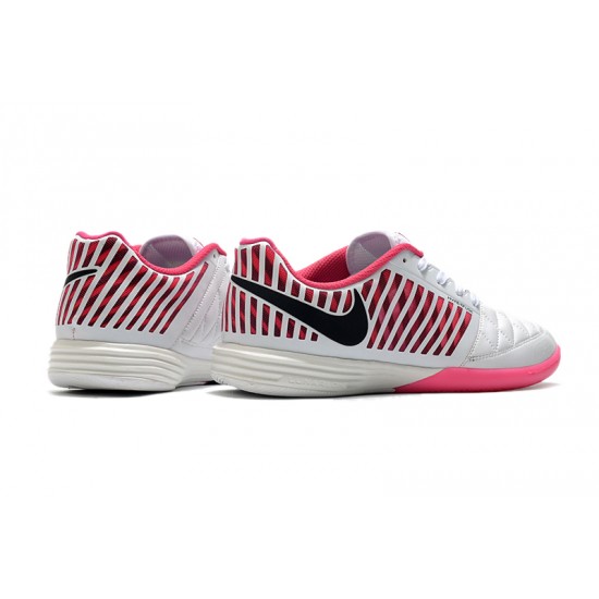 Nike Lunar Gato II IC White Pink Black 39-45