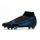 Nike Mercurial 7 Elite FG Black Blue 39-45