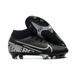 Nike Mercurial 7 Elite FG Black Silver 39-45