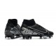 Nike Mercurial 7 Elite FG Black Silver 39-45