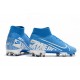 Nike Mercurial 7 Elite FG Blue Silver 39-45