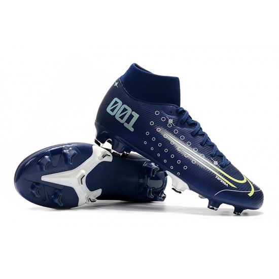 Nike Mercurial 7 Elite FG Blue White 39-45