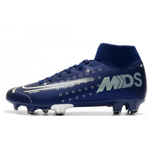 Nike Mercurial 7 Elite FG Blue White 39-45