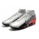 Nike Mercurial 7 Elite FG Silver Black Red 39-45