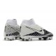 Nike Mercurial 7 Elite FG White Black 39-45