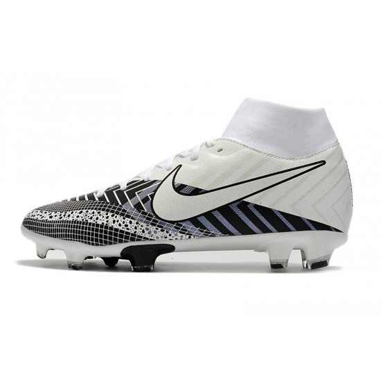 Nike Mercurial 7 Elite FG White Black 39-45