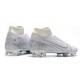 Nike Mercurial 7 Elite FG White Silver 39-45