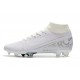 Nike Mercurial 7 Elite FG White Silver 39-45