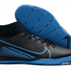 Nike Mercurial Superfly VII Academy IC Black Blue 39-45