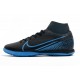 Nike Mercurial Superfly VII Academy IC Black Blue 39-45