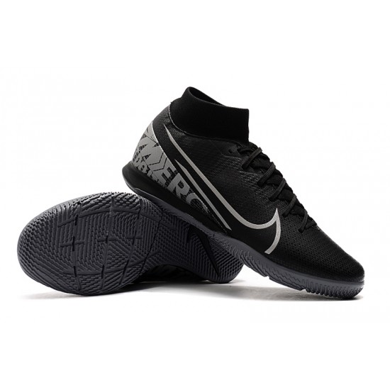 Nike Mercurial Superfly VII Academy IC Black Grey 39-45